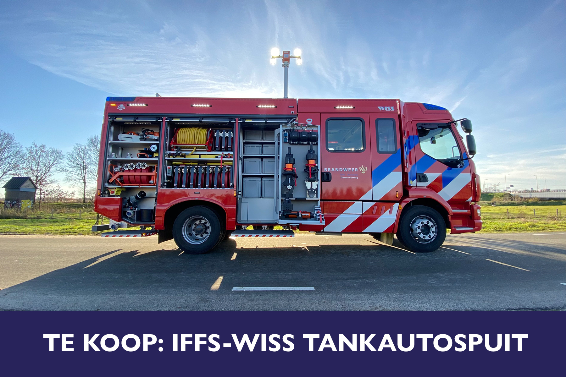 Koop: IFFS-WISS Tankautospuit met bepakking (z.g.a.n.) - BMT Fire & Rescue