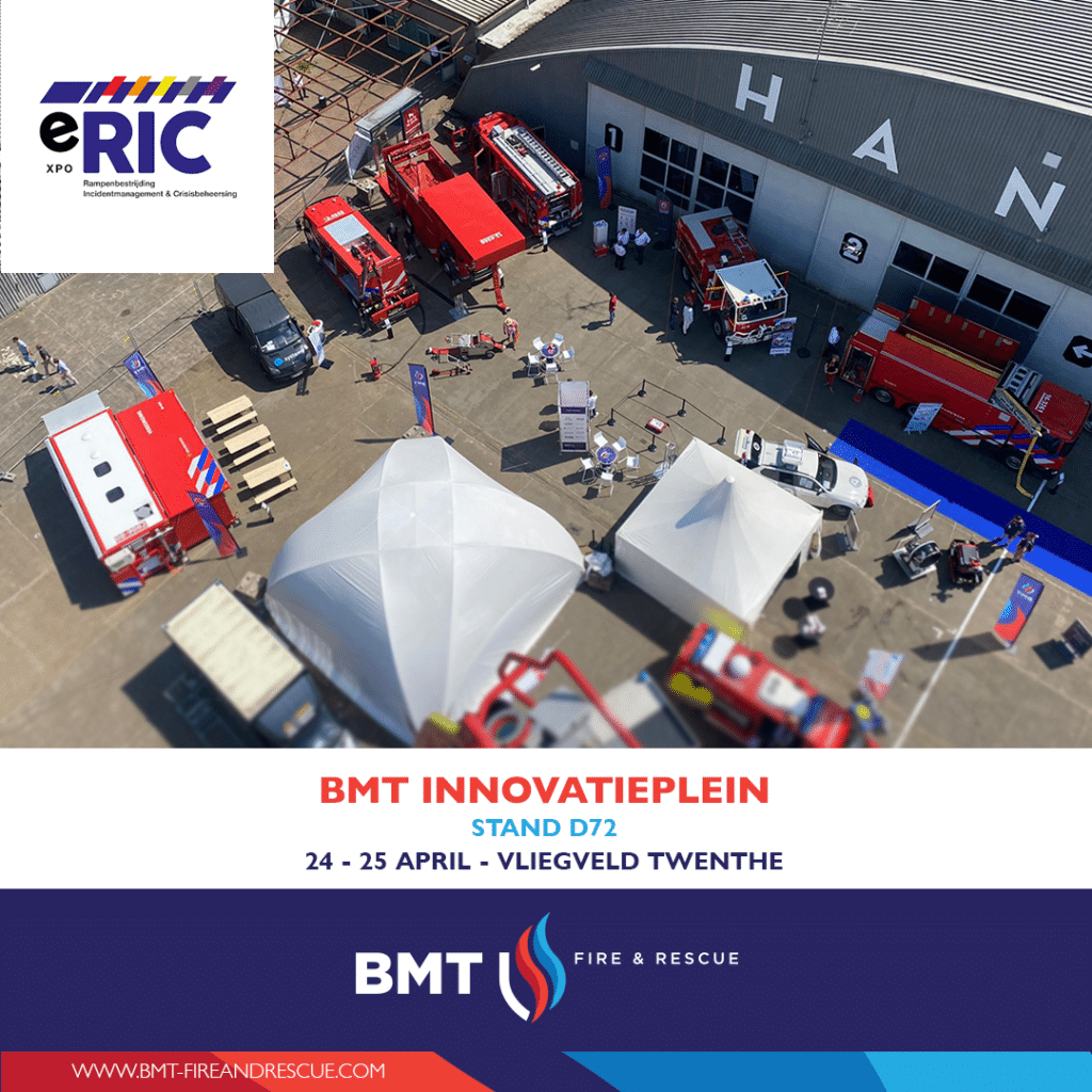 BMT Innovatieplein op eRIC 2024 BMT Fire & Rescue